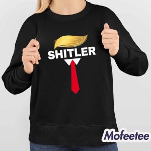 Anti Trump Donald Trump Necktie Shitler Shirt 4