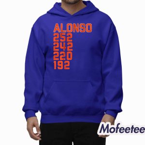 Pete Alonso New York Home Run List Shirt 2