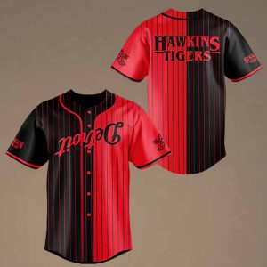 Stranger Things Hawkins Detroit Tigers Jersey 2025 Giveaway 2