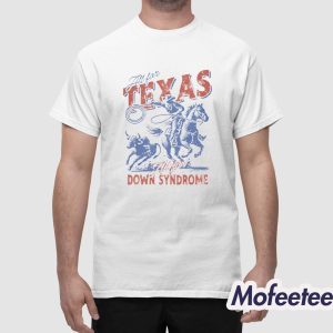 Texas Rangers All For Texas All For Down Syndrome Shirt 1