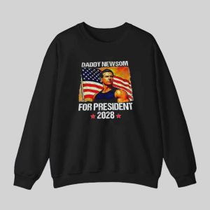 Gavin Newsom for President 2028 American Flag Shirt 2 Gavin Newsom for President 2028 American Flag Shirt 3