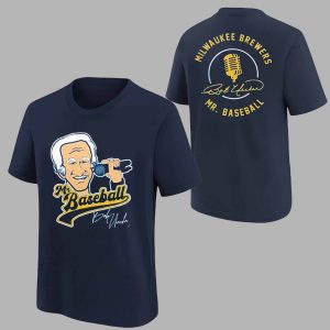 Brewers Honoring Mr Baseball Bob Uecker Shirt 1