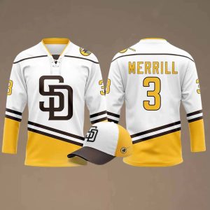 Padres Jackson Merrill Hockey Night Jersey 2025 Giveaway 2