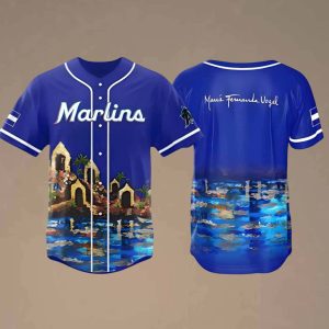 Marlins Nicaraguan Heritage Celebration Jersey 2025 Giveaway 2