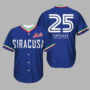 Syracuse Mets Italian Jersey 2025 Giveaway 1