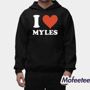 Browns I Love Myles Shirt 1 Browns I Love Myles Shirt 2