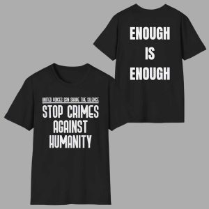 United Voices Can Shake The Silence Stop Crimes Against Humanity Shirt 1