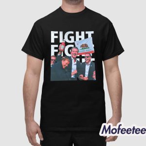 Gavin Newsom Fight Fight Fight Shirt 1