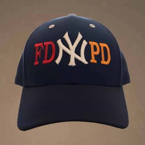 Yankees 9 11 Memorial FDNY NYPD Hat 2