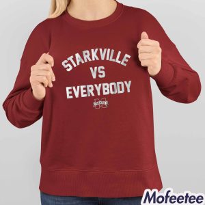 Mississippi State Bulldogs Starkville Vs Everybody Shirt 4