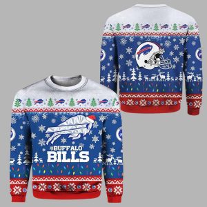 Bills 2025 2026 Rivalries Cold Christmas Sweater