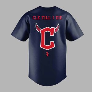 Cleveland Guardians X Till I Die 2025 Jersey 3