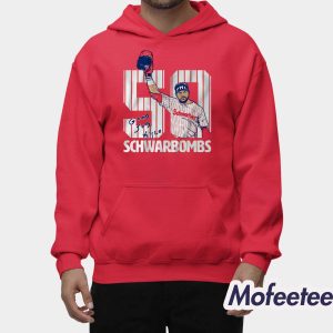 Kyle Schwarber 50 Schwarbombs Shirt 2