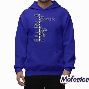 Buffalo Get The Tables Names Shirt 2
