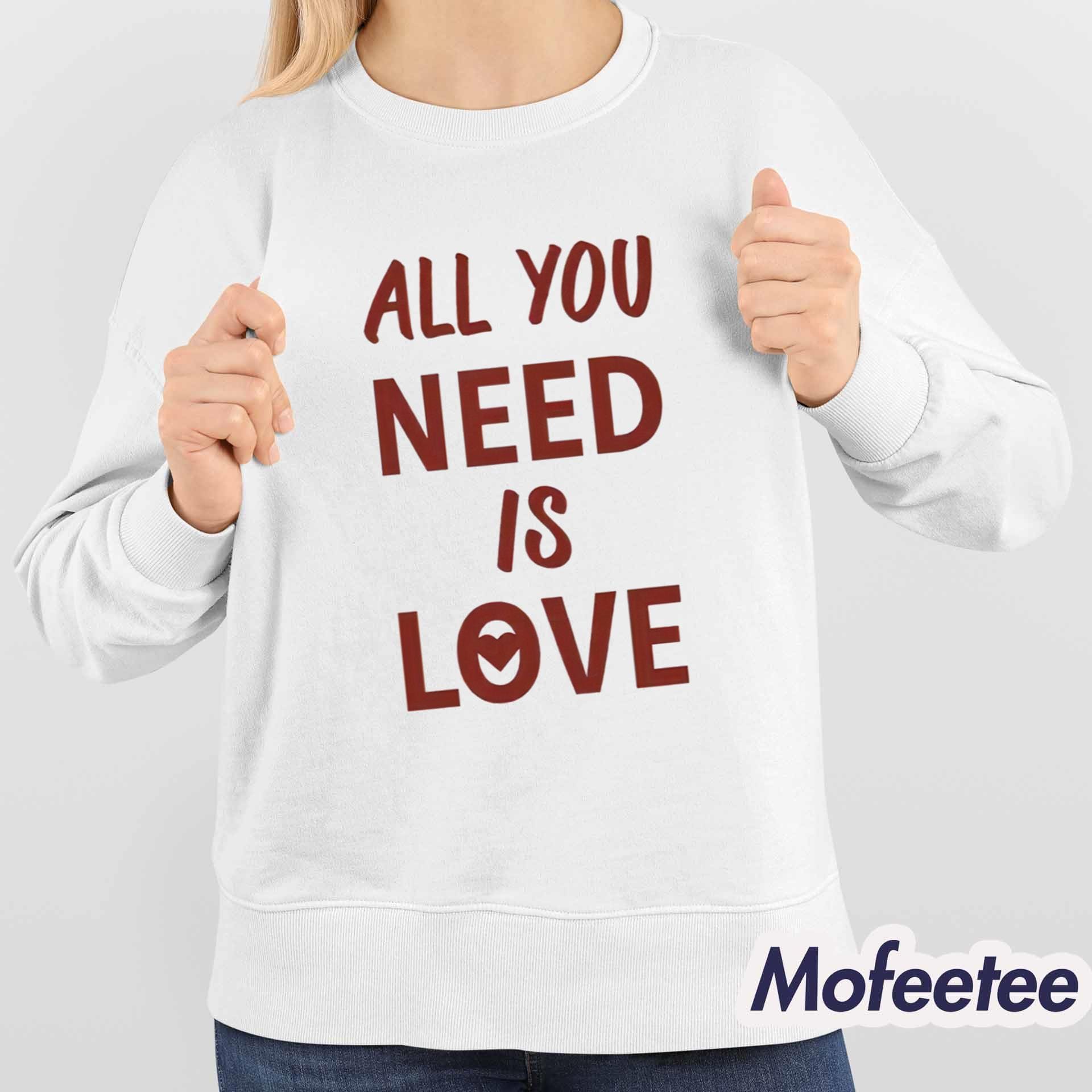 Amanda Knox All You Need is Love Shirt Amanda Knox All You Need is Love Shirt