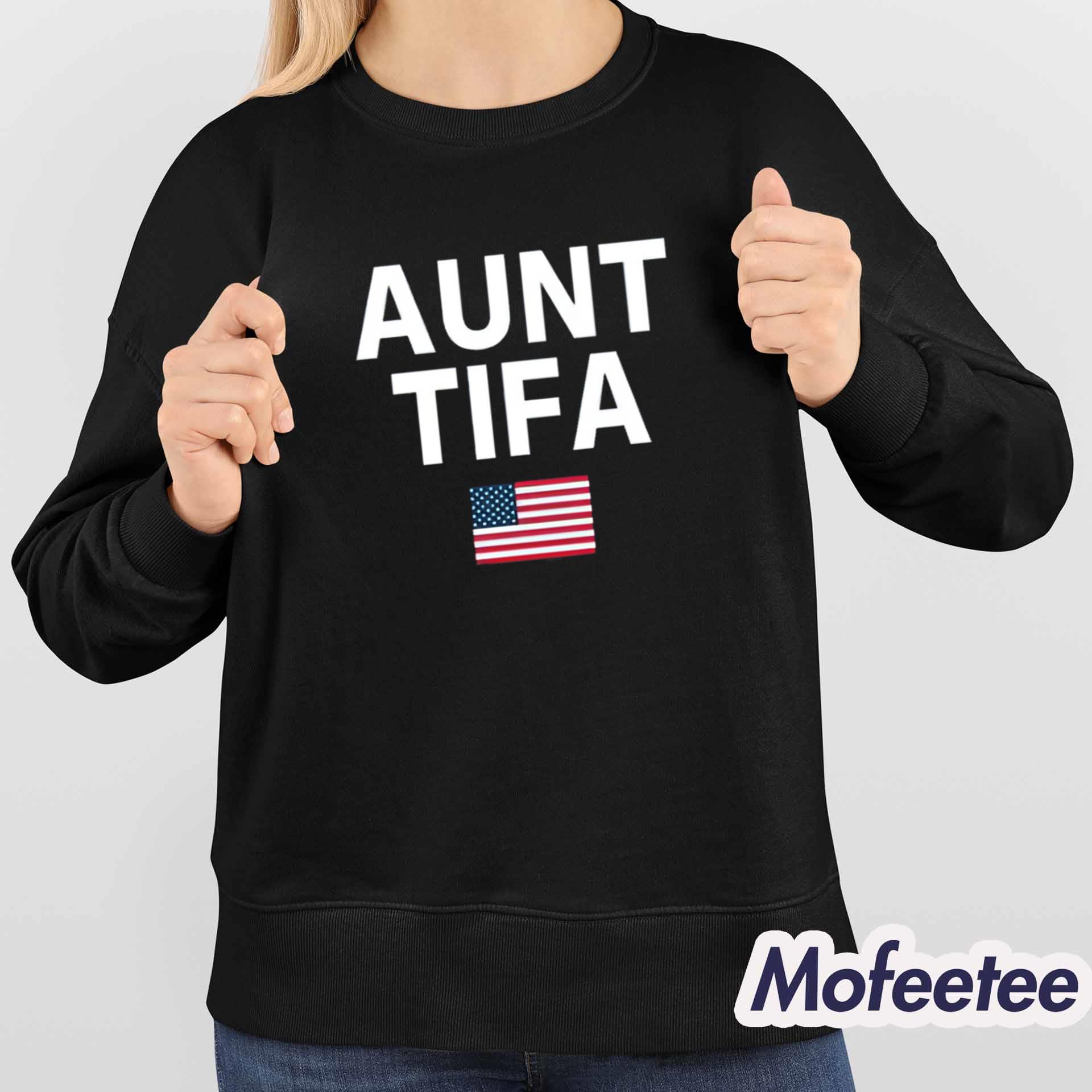 Aunt Tifa American Flag Shirt Aunt Tifa American Flag Shirt