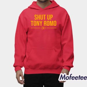 Chiefs Shut Up Tony Romo Shirt 2