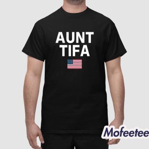 Aunt Tifa American Flag Shirt 1