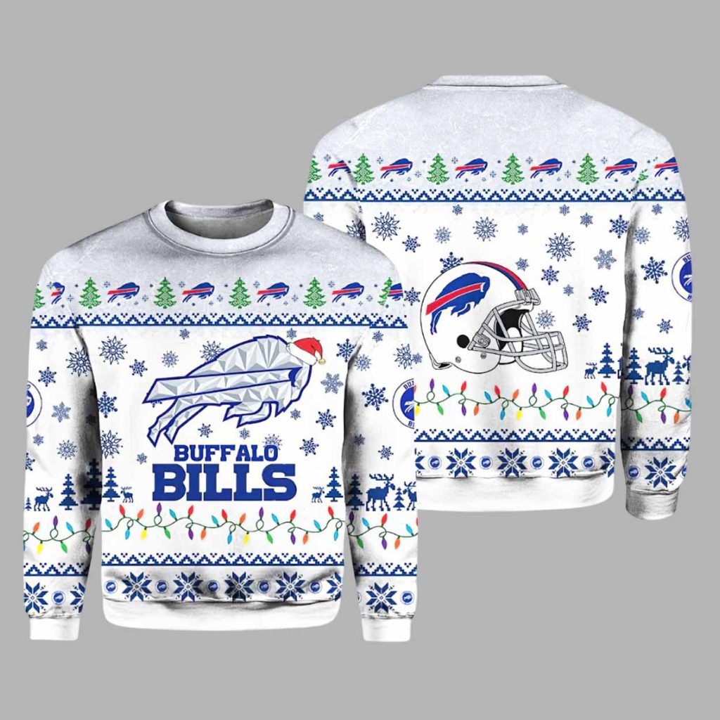 Bills Rivalries Cold Front 2025 Ugly Christmas Sweater