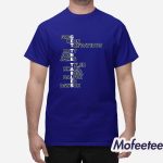Buffalo Get The Tables Names Shirt