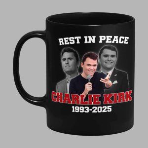 Rest In Peace Charlie Kirk 1993 2025 Mug 1