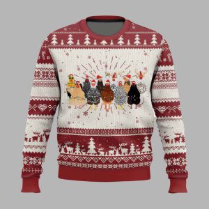 Xmas Farm Animals Ugly Christmas Sweater 2