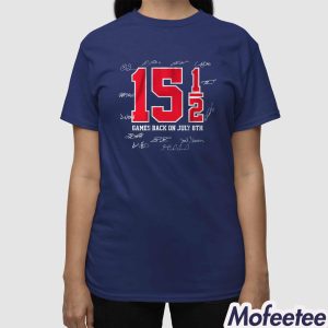 Cleveland Baseball 15 5 Game Comeback Shirt 3
