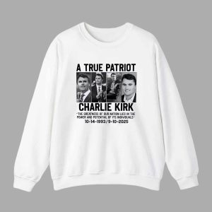 A True Patriot Charlie Kirk USA Shirt 3