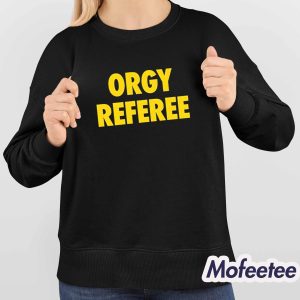 Orgy Referee Black Shirt 4