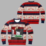 Cat Meme 2025 Ugly Christmas Sweater