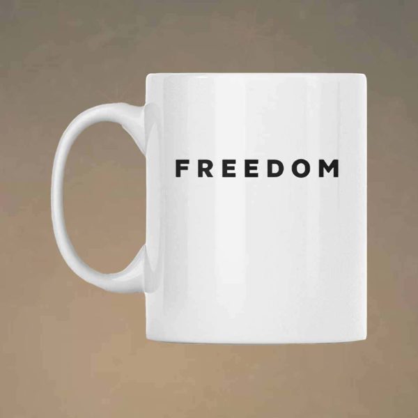 Charlie Kirk Freedom Mug
