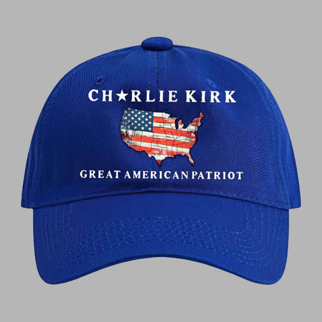 Charlie Kirk Great American Patriot Hat 1