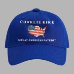 Charlie Kirk Great American Patriot Hat