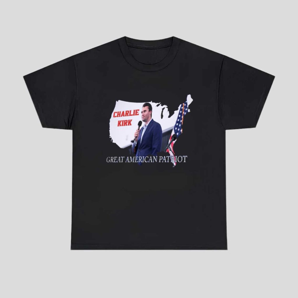 Charlie Kirk Great American Patriot Shirt 1