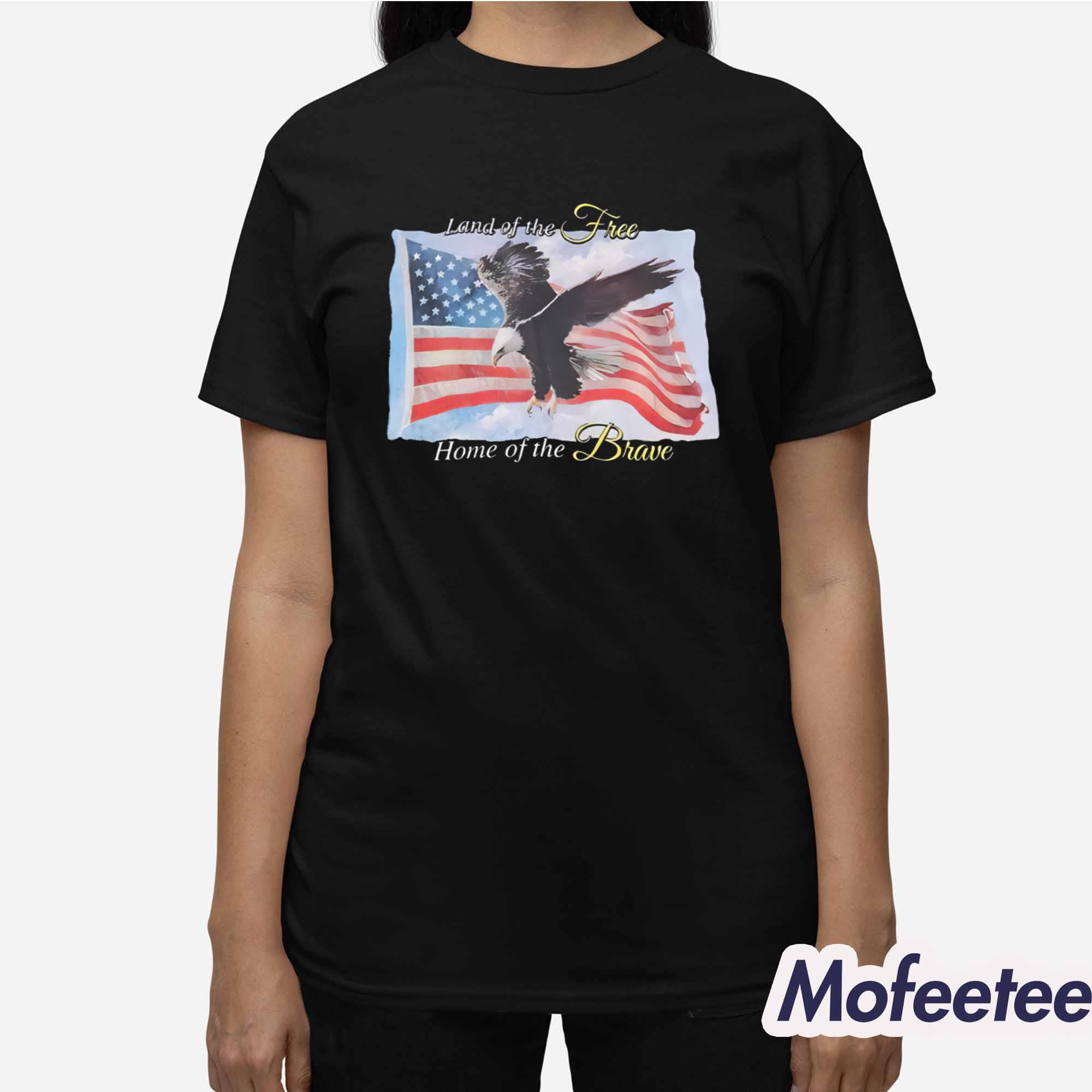 Charlie Kirk Land Of The Free Home Of The Brave Shirt Charlie Kirk Land Of The Free Home Of The Brave Shirt