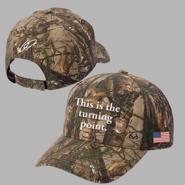 Charlie Kirk This Is The Turning Point American Hat