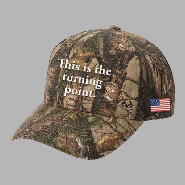 Charlie Kirk This Is The Turning Point American Hat