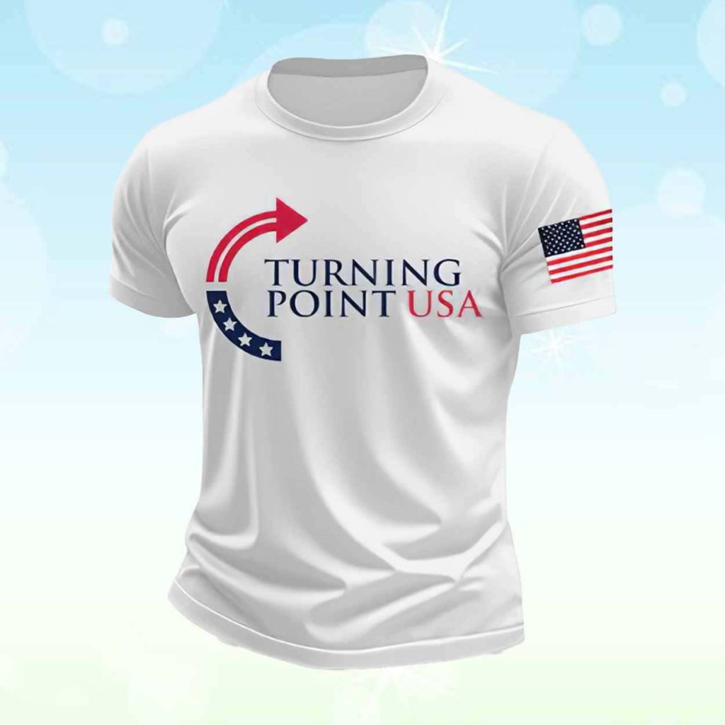 Charlie Kirk Turning Point USA Trump Commemorative Shirt 1
