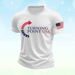Charlie Kirk Turning Point USA Trump Commemorative Shirt