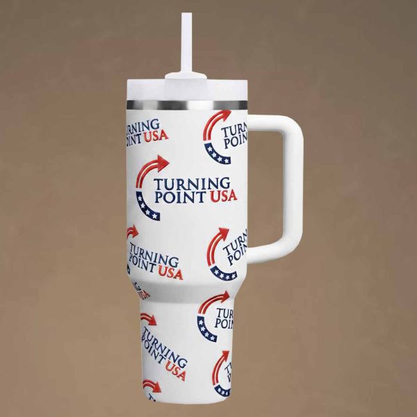 Charlie Kirk Turning Point USA Tumbler