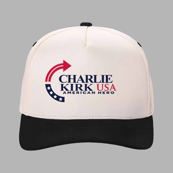 Charlie Kirk USA American Hero 2025 Hat