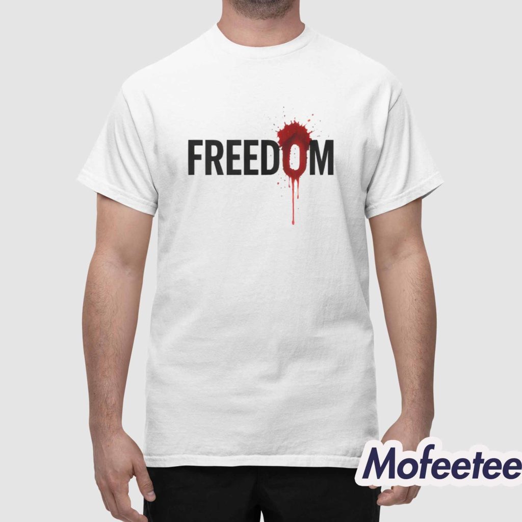 Charlie Kirk Wear Freedom Was Shot 2025 Shirt 1