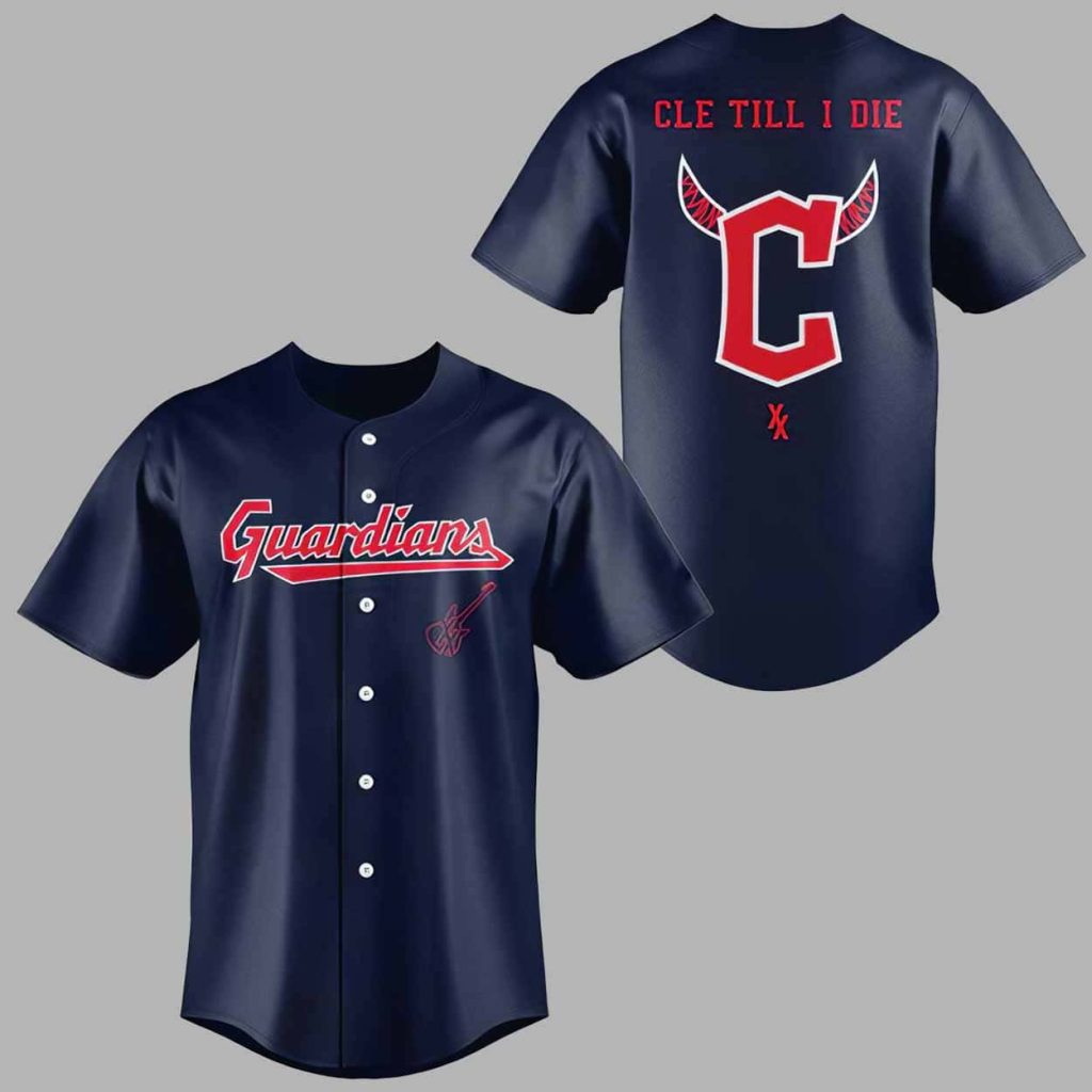 Cleveland Guardians X Till I Die 2025 Jersey 1