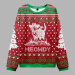 Cowboy Cat Meowdy Ugly Christmas Sweater