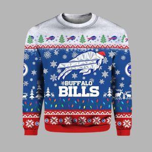 Bills 2025 2026 Rivalries Cold Christmas Sweater
