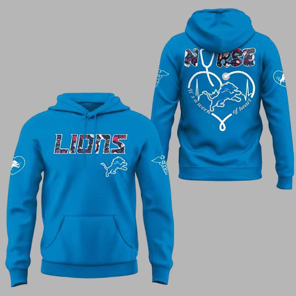 Detroit Lions Nurses Night 2025 Hoodie 1