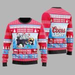Drinker Bells Coors Light Ugly Christmas Sweater