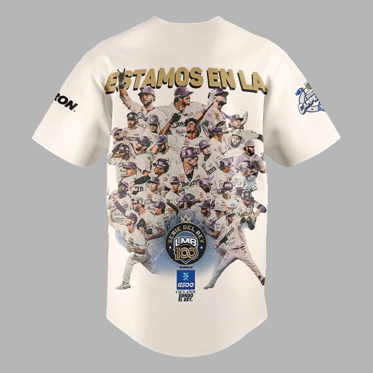 Charros De Jalisco Estamos En La Serie Del Rey Baseball Jersey Charros De Jalisco Estamos En La Serie Del Rey Baseball Jersey