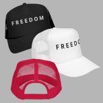 Embroidered Charlie Kirk Freedom Hat