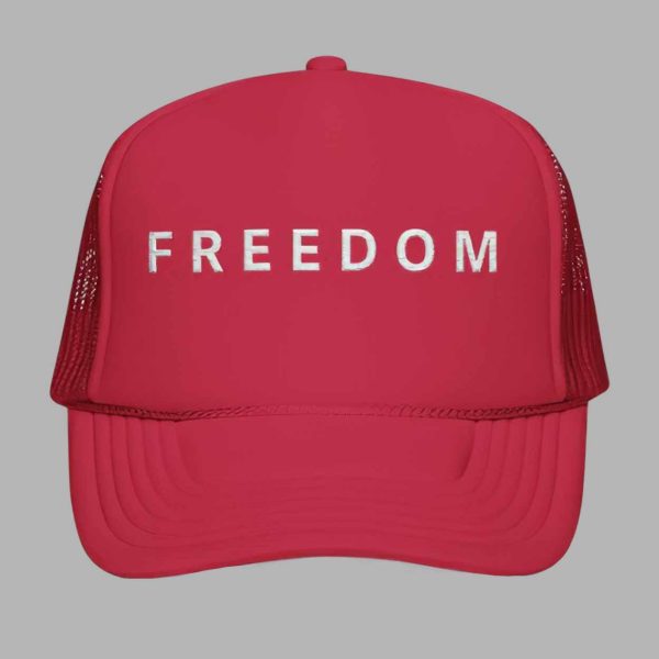 Embroidered Charlie Kirk Freedom Hat